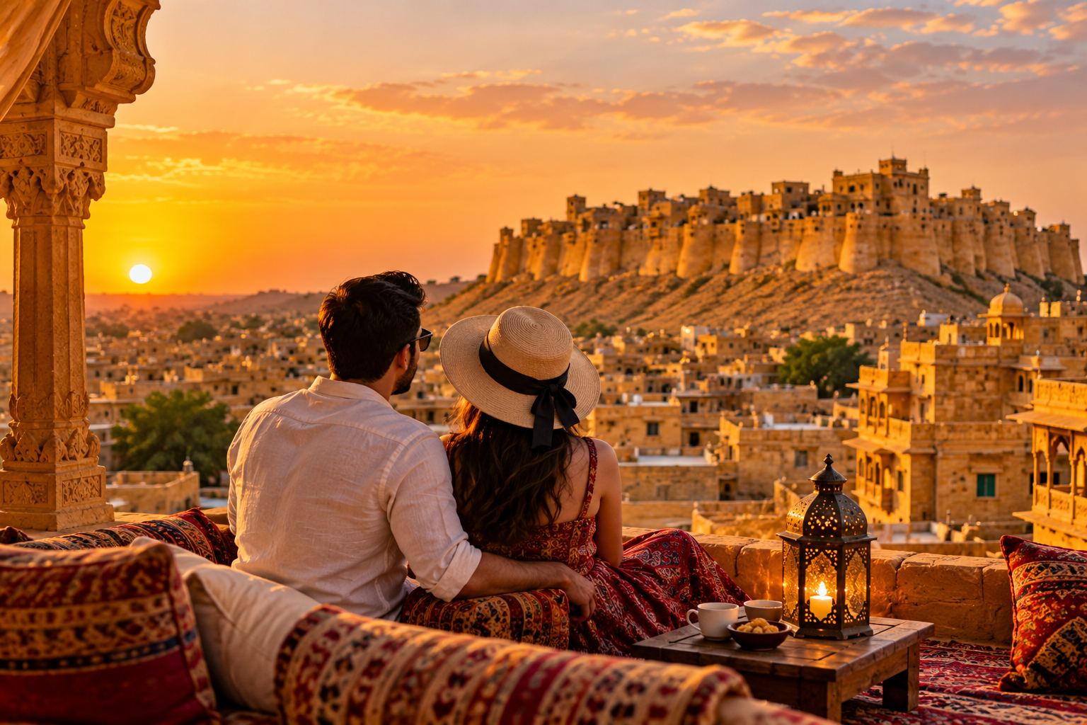 Couple Jaisalmer Tour