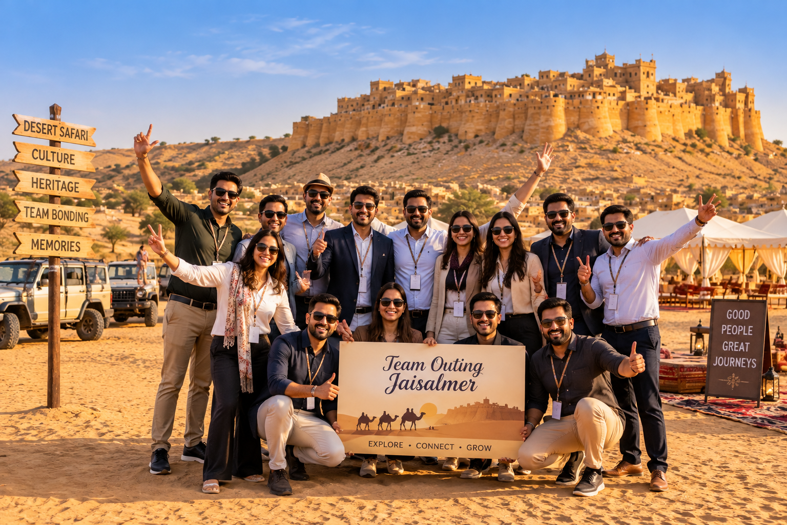 Corporate Group Jaisalmer Tour
