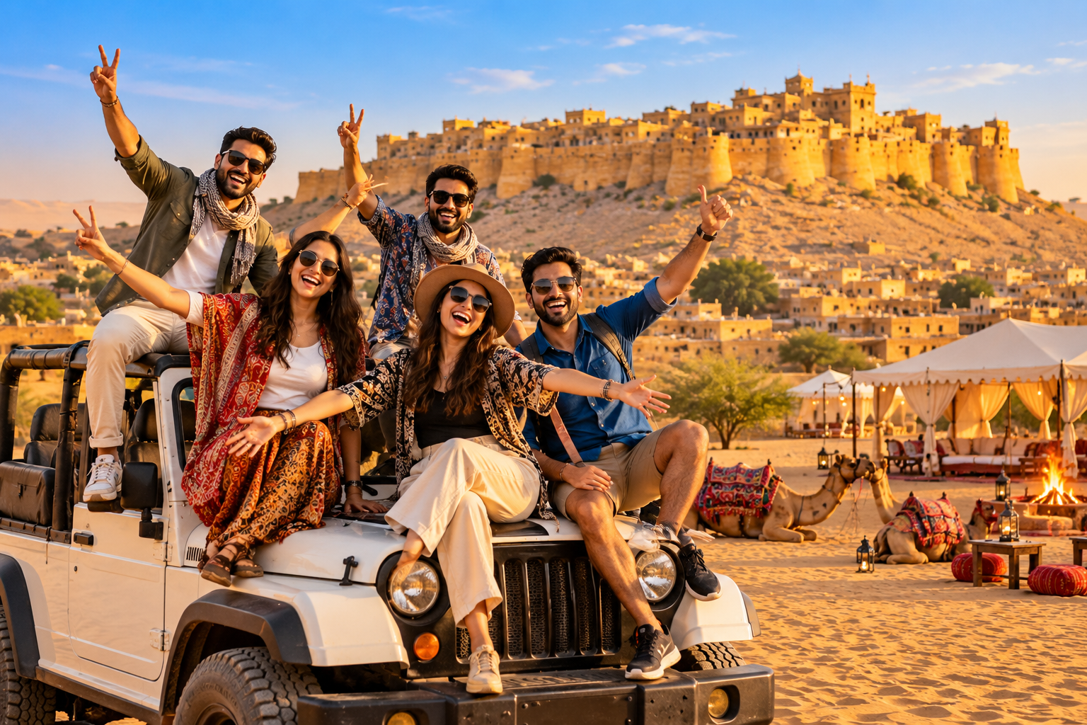 Friends Group Jaisalmer Tour