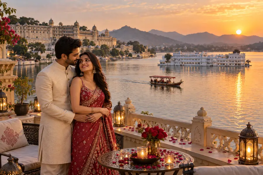 Rajasthan Honeymoon Package from Udaipur